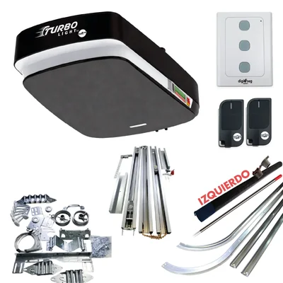 PAQUETE KIT ASCENDENTE TURBO LIGHT RIEL C + KIT DE HERRAJE S