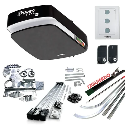 PAQUETE KIT ASCENDENTE TURBO LIGHT RIEL T + KIT DE HERRAJE S