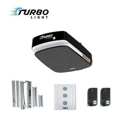 TURBO LIGHT 800 N RIEL C, 2 CONTROLES, 1 MOTOR 1 RIEL INCLUYE BOTONERA INALAMBRICA