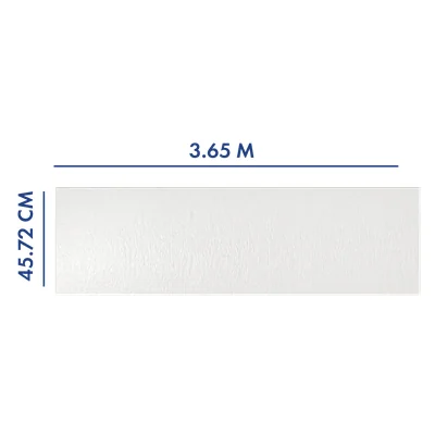 PANEL PARA PORTÓN BLANCO 3.65 M LARGO X 45.72 CM ANCHO