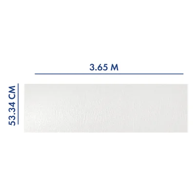 PANEL PARA PORTÓN BLANCO 3.65 M LARGO X 53.34 CM ANCHO