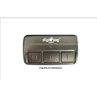 PAQUETE 50 CONTROLES  DE VICERA PARA MOTOR DE CADENA DIGISEG