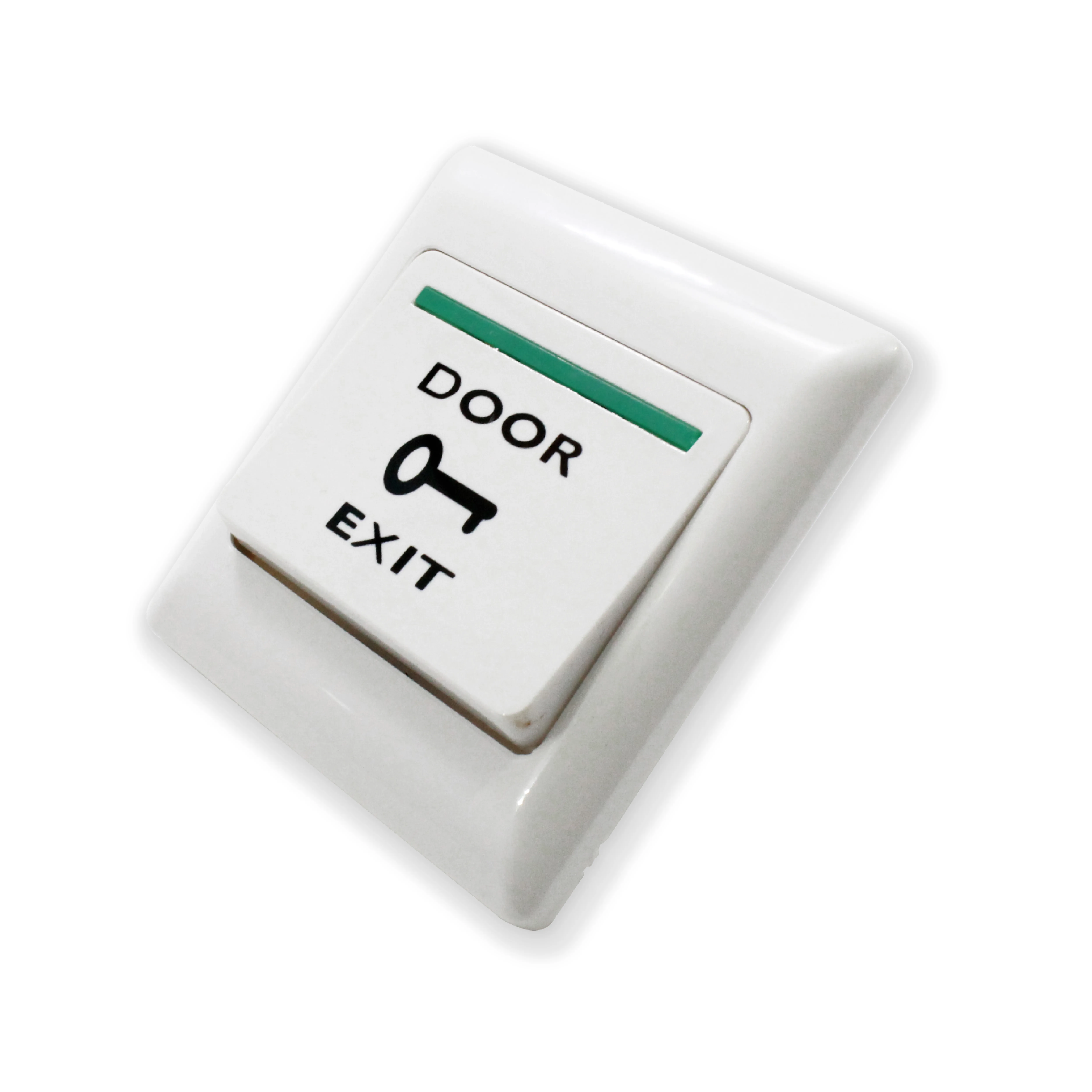 BOTON PULSADOR DOOR EXIT BLANCO