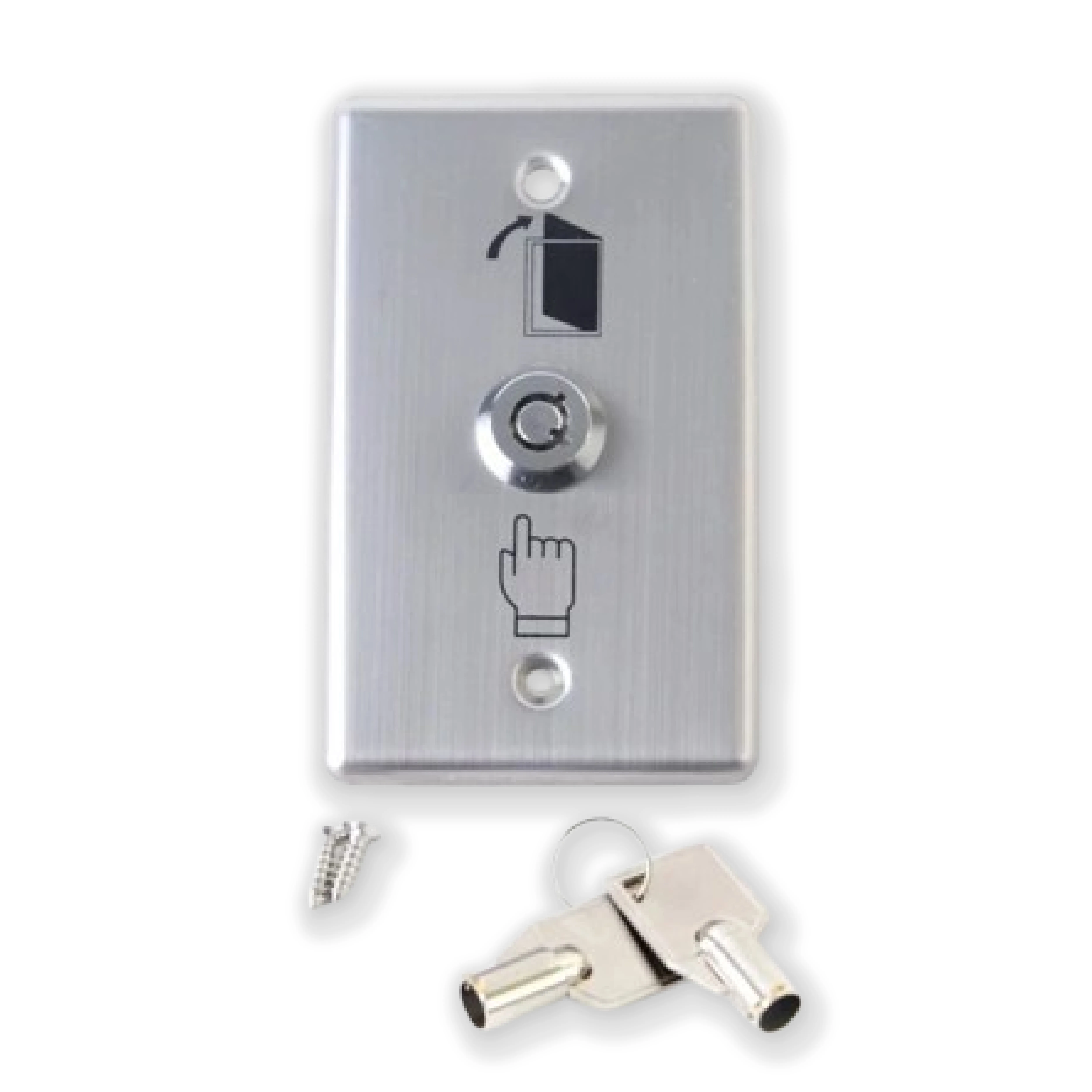 BOTONERA CON LLAVE Y CARCAZA