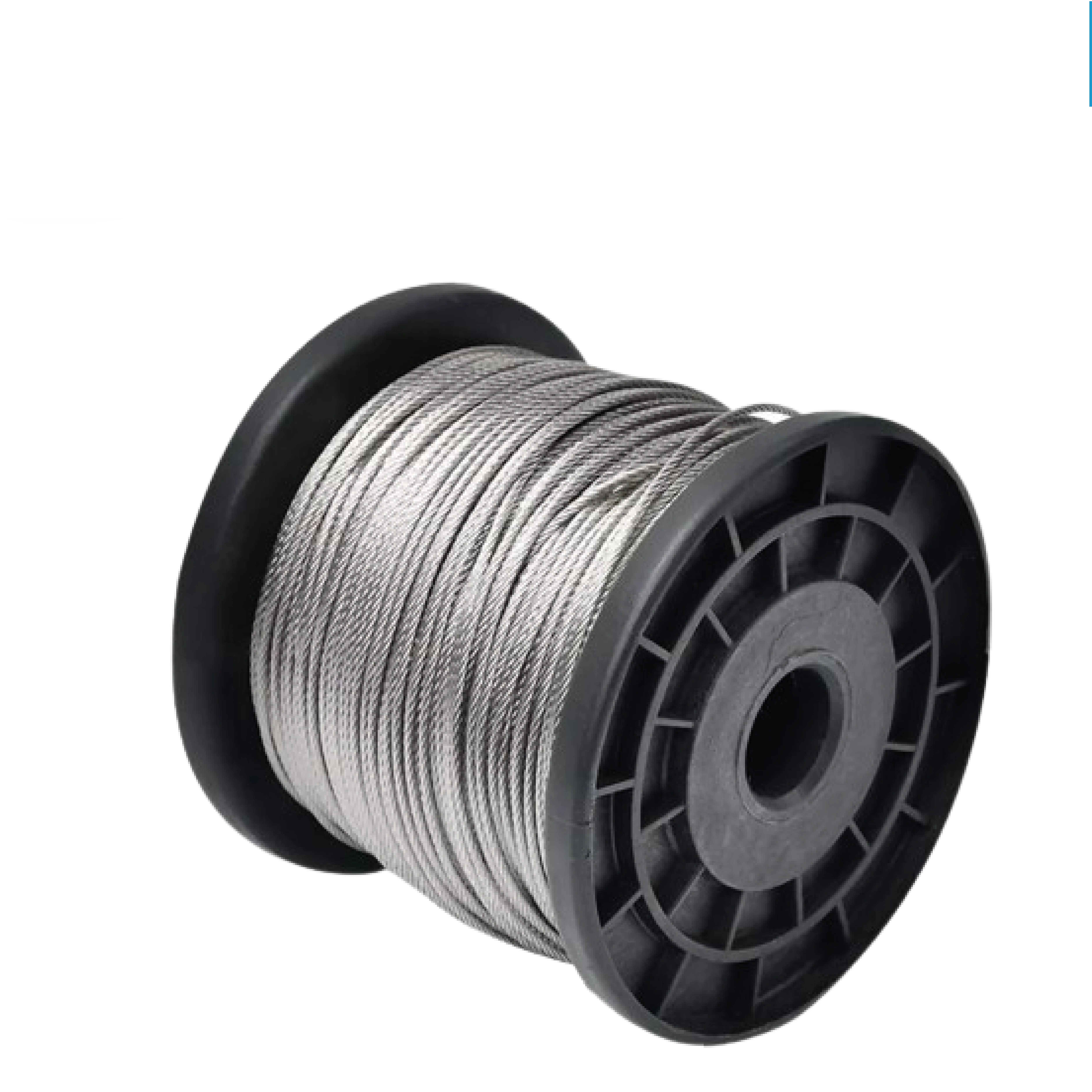 ROLLO CABLE DE ACERO  304MTS 1/16