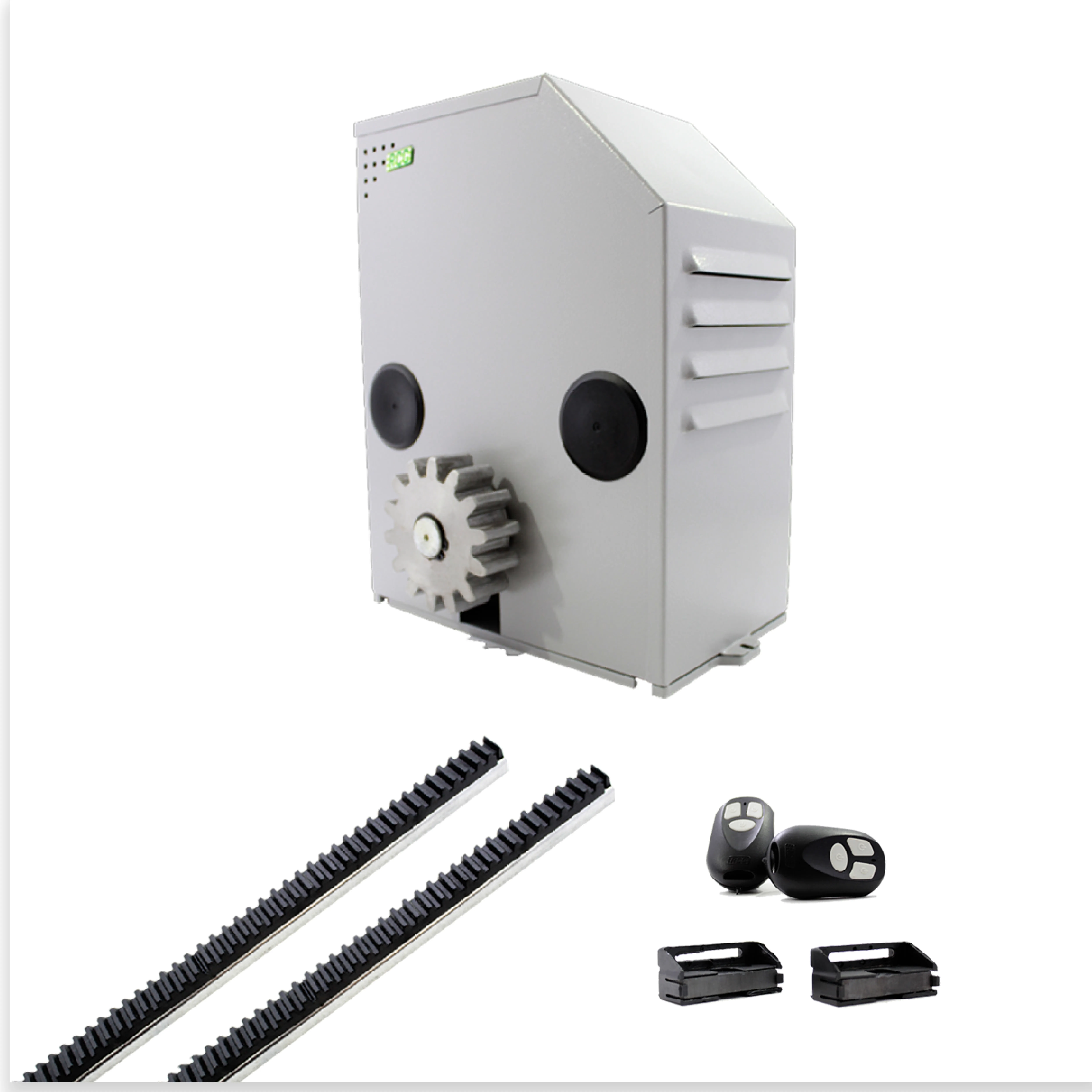 MOTOR DE CREMALLERA STRONG RCG 1500KG  C/2 CREMALLERAS