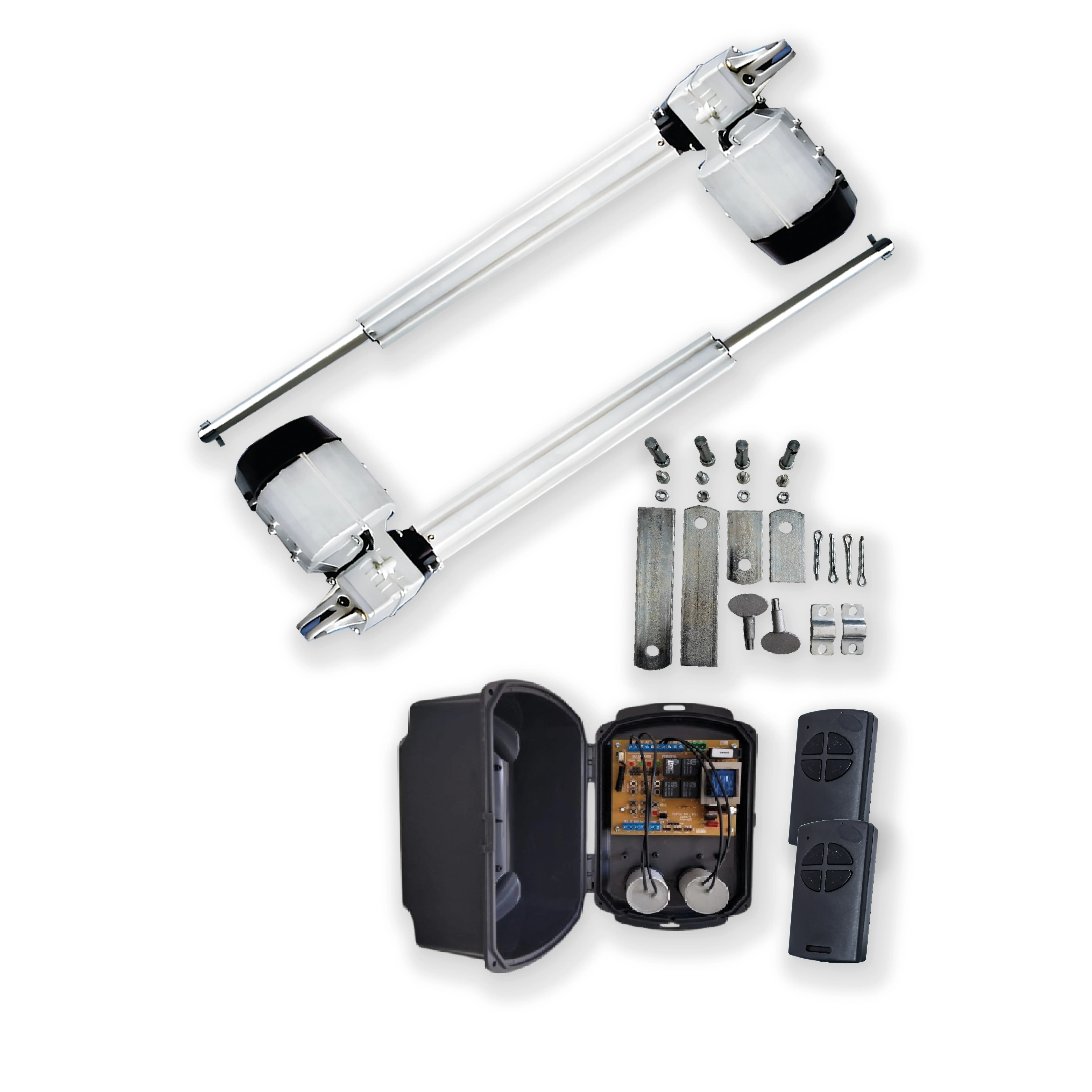 KIT PISTON CLICK 75CM:C/CENTRAL, CONTROLES Y KIT DE FIJACION