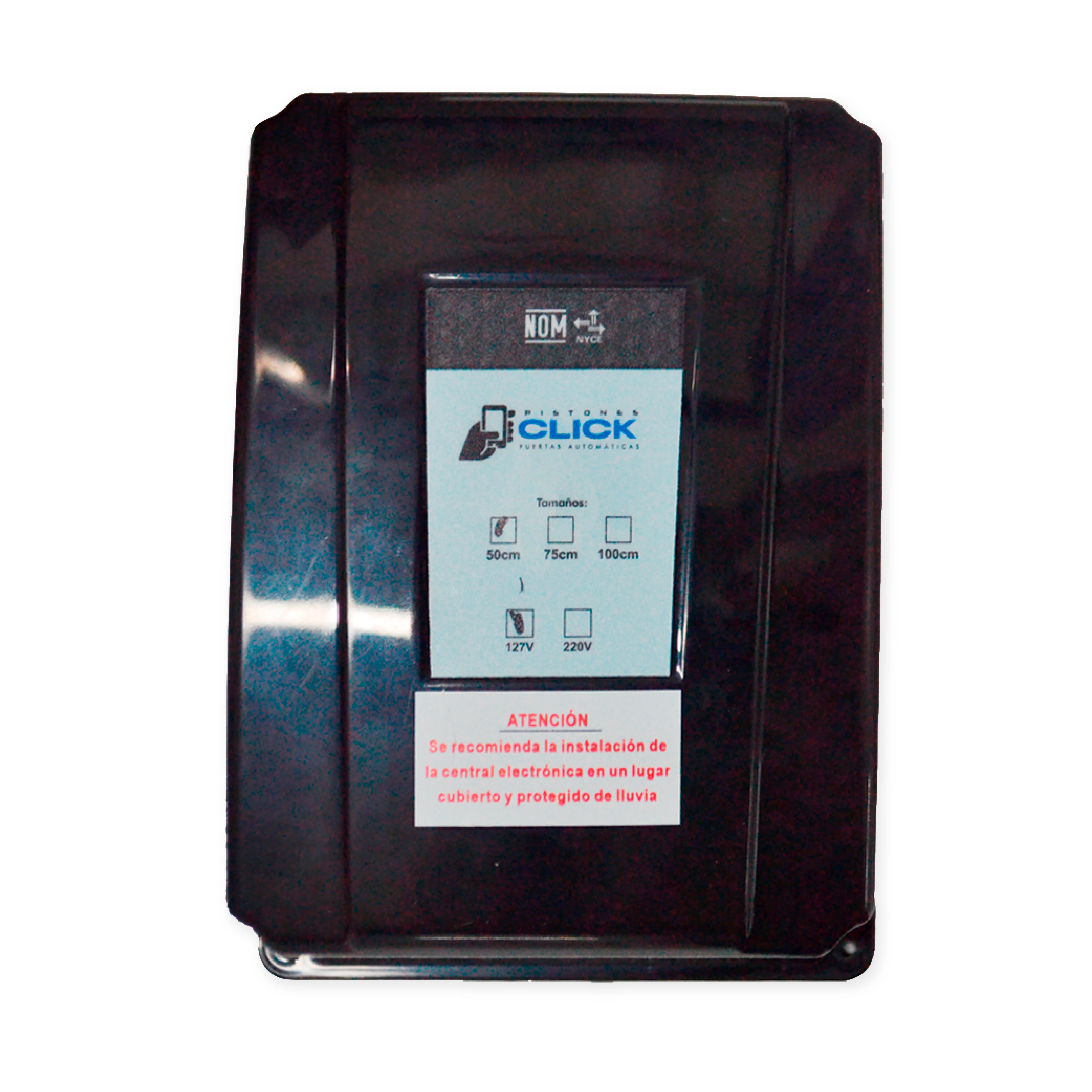 CUBIERTA PARA CENTRAL PISTON CLICK