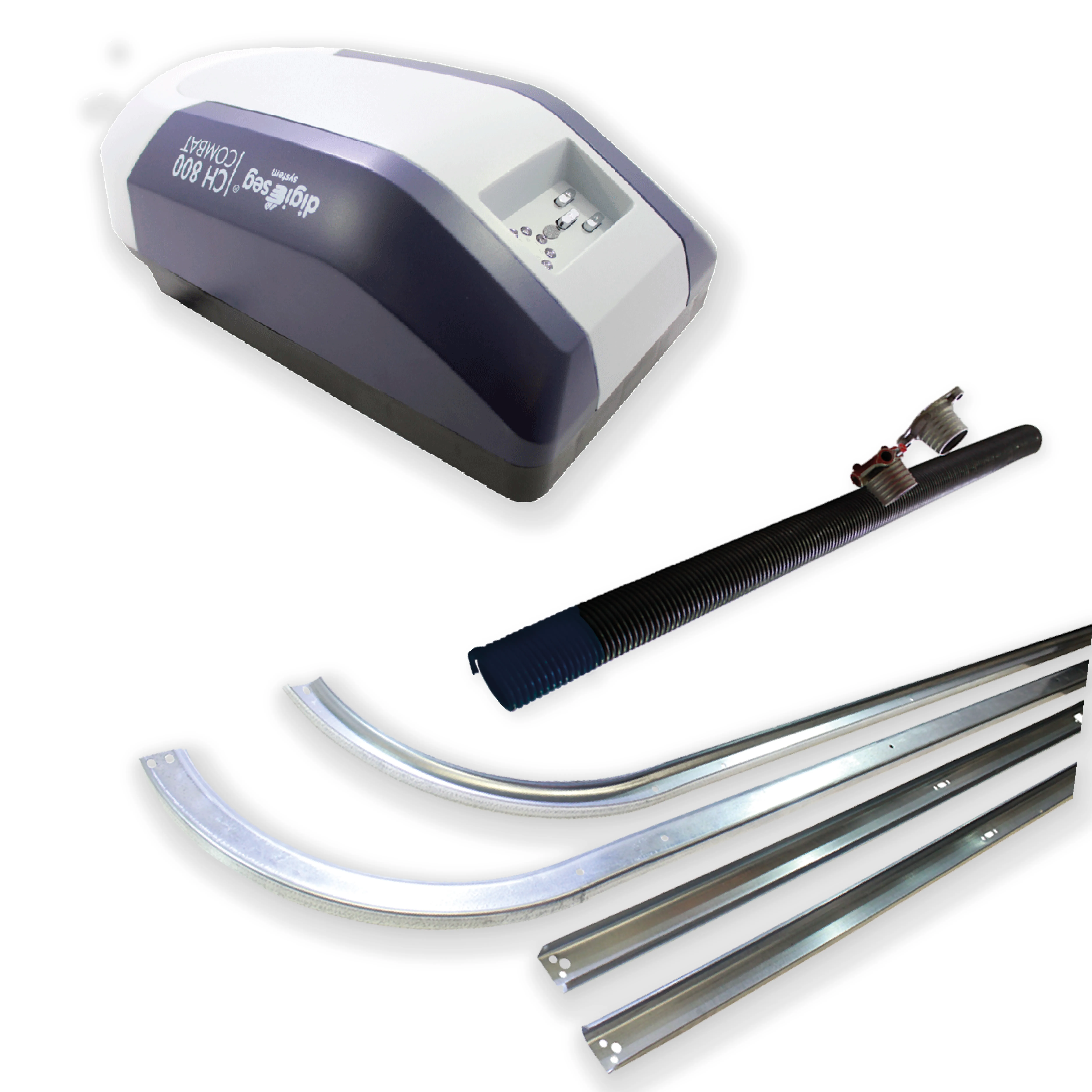 MOTOR COMBAT 800NC/CANALETA 2605+KIT D HERRAJES 7X8 RESAZUL