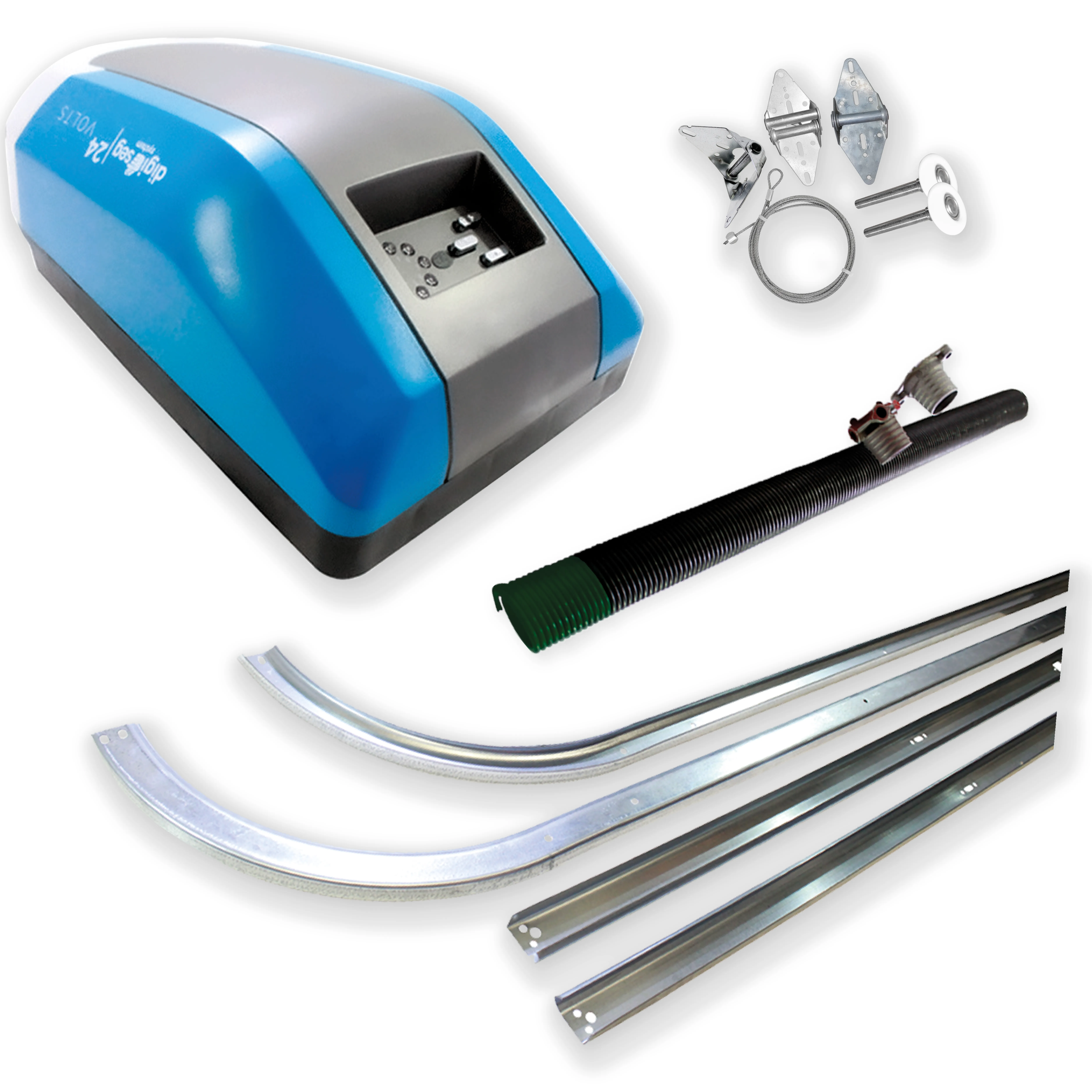 MOTOR DE CADENA 1000N 2601+KIT DE HERRAJES 8X8 RES VERDE