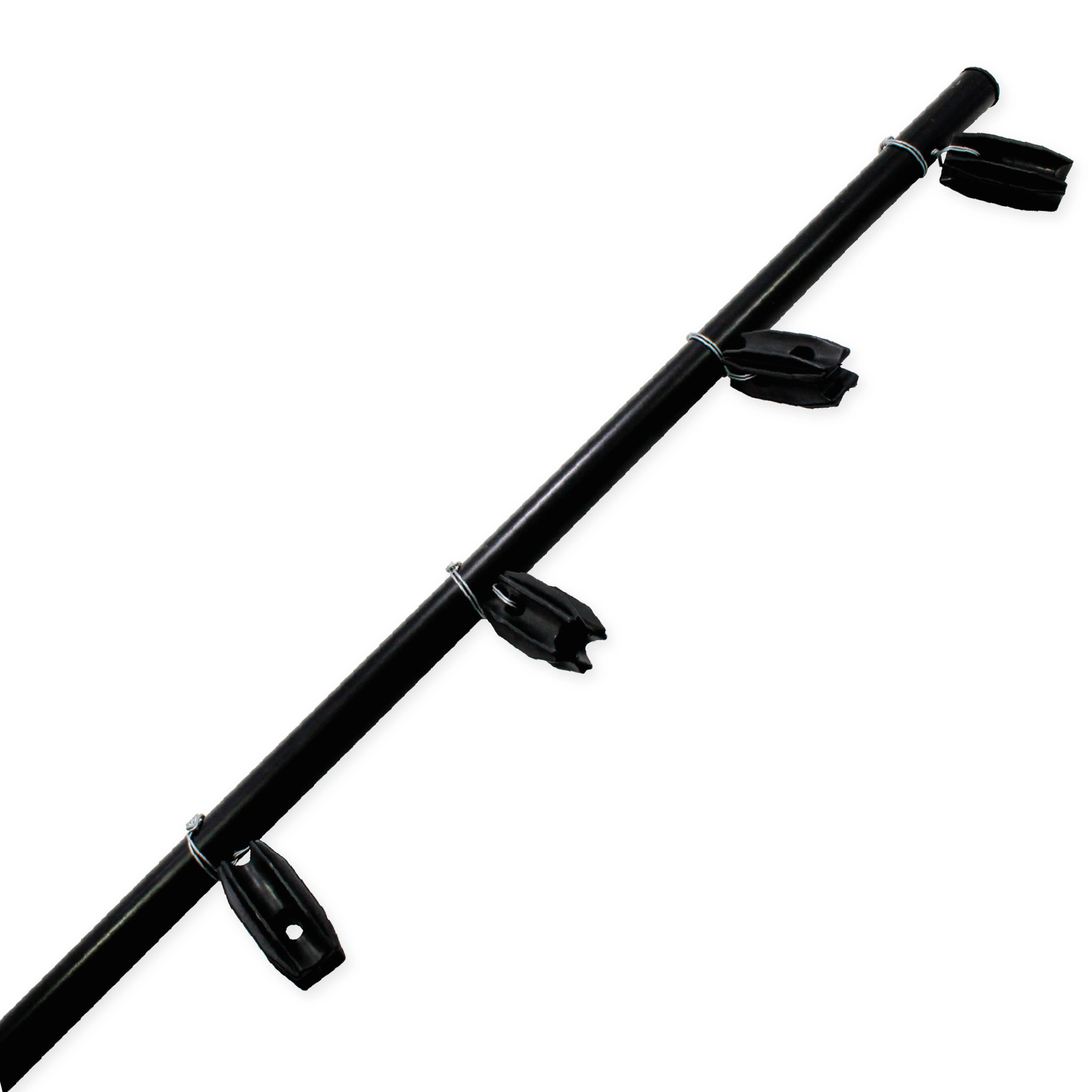 PAQ. 5 POSTES  C/AISLADOR ESQUINA NEGRO