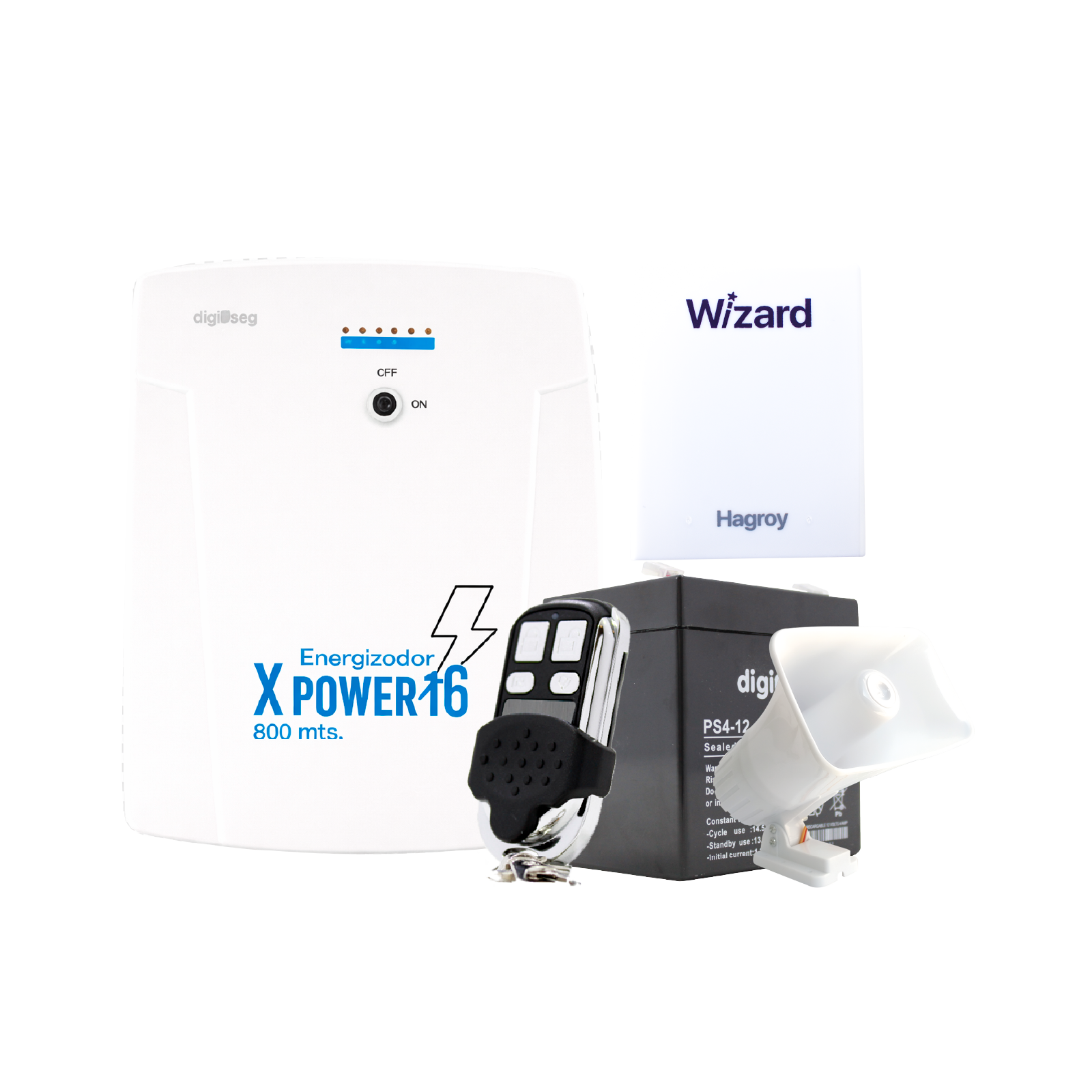 PAQUETE SMART i6 C/ SIRENA DE 30 WATTS)