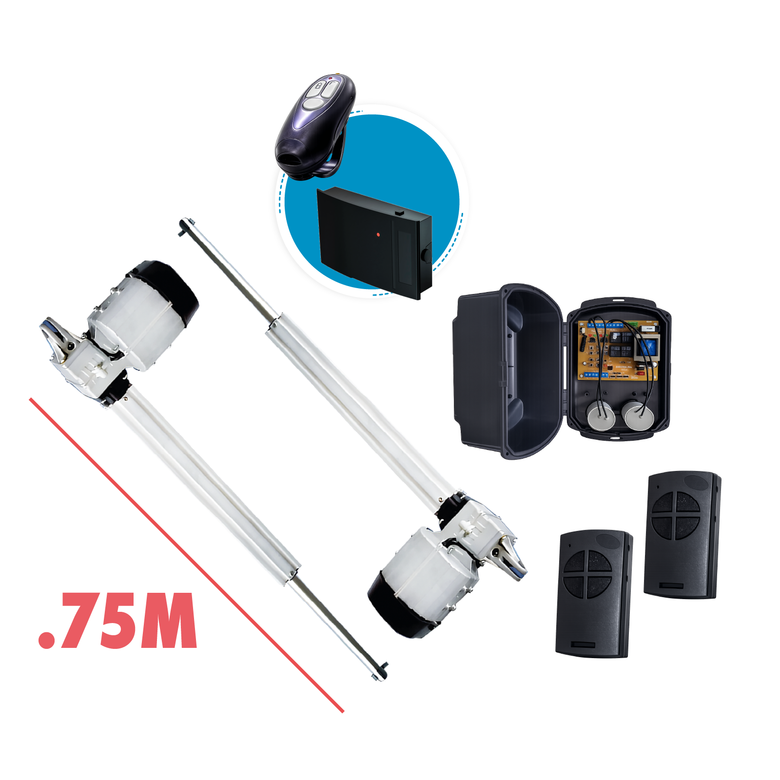 KIT INTELIGENTE PISTONES CLICK  0.75M